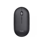 Trust Puck wls punjivi miš ultra-thin, silent/tihi, crni DPI 800-1600, obje ruke, 4 tipke