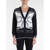 Red Valentino Ženski džemper VR0KA02H5UG-0NI, Crni