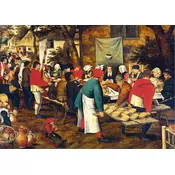 Grafika Puzzle Country wedding 2000 kosov
