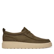 Nizki čevlji Clarks Polden Moc 26186615 Zelena