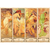 D-Toys - Puzzle Mucha: Seasons - 1 000 kosov
