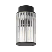 Argon 8773 - Zunanja stropna svetilka NORFOLK 1xE27/15W/230V IP44 črna