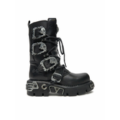 NEW ROCK Bulerji M-391-S1 Črna