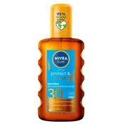 Protect & Bronze olje za sončenje z zaščitnim faktorjem 30 200 ml