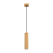 Sollux SL.1554 - Luster na sajli KARBON 1xGU10/10W/230V zlatna