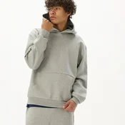 Cropp - Navaden pulover s kapuco - light grey
