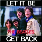 The Beatles Let it Be/Get Back Magnet