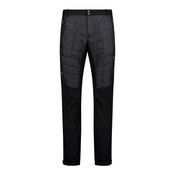 CMP MAN PANT HYBRID, moške pohodne hlače, črna 39T0017