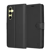 Etui Techsuit Leather Folio za Samsung Galaxy A35 - črn