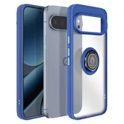 AVIZAR Zaščita za Google Pixel 10/10 Pro proti udarcem z magnetnim obročem, Modra, (5000014063)