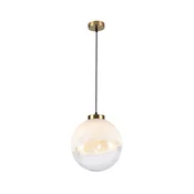 Viseči lestenec na kablu VANA 1xE27/40W/230V kremna/zlata