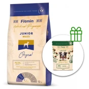 Fitmin MAXI Junior 12 kg + Fitmin Play&Train Lamb & Beef BESPLATNO