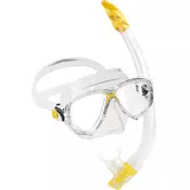 Cressi Sub Marea Vip + Gamma, set za potaplanje, rumena