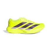 Moška tekaška obutev adidas Adizero Evo SL Woven Solar Yellow/Aurora Plum/Powder Plum UK 9,5