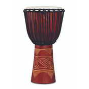 LP DJEMBE World Beat Wood Art Small Red LP713SR