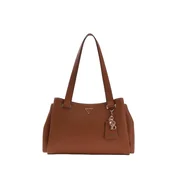 GUESS Torba za čez ramo Anadela 3 Comp Satch rjava