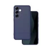 Silikonski ovitek za Samsung Galaxy S25 FE - mat carbon moder