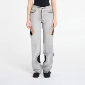 Jeans Off-White Meteor Denim Pants Bleach Black/ No Color 26