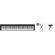 Casio CDP-S110 BK Basic SET Digitalni stage piano Black