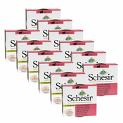 Schesir cat piščanec in rakci v obari 12x70 g