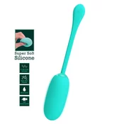 Pretty Love Julius Aqua Green Waterproof Rechargeable Vibrating Egg D-238700