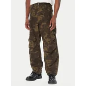 G-STAR Hlače iz tkanine Rovic 3D D30010-D553 Khaki Regular Fit