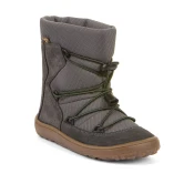 Froddo škornji G3160251 BAREFOOT TEX TRACK WOOL podloženi F grey 32
