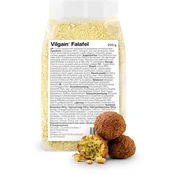 Falafel –? visoka vsebnost rastlinskih beljakovin, eno pakiranje zadostuje za 20 kroglic, vegansko in brez glutena