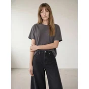 ARMIE Majica The Alexi Logo T-shirt - Dark Grey temno siva