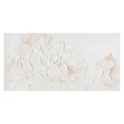 Homestar Oljna slika 60x120 cm beli cvetni listi