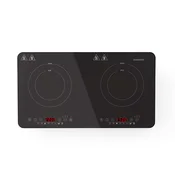 MELISSA indukcijska ploca za kuhanje s dvostrukom indukcijom, 3500 W, 10 razina snage, 8 predprogramiranih nacina rada, tajmer, boost funkcija, LCD 16350030