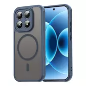 Hibridni ovitek HaloFrost II MagSafe za Xiaomi 17 - navy blue