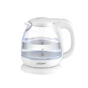 slomart Steklen kuhalnik vode Mesko MR-055-WHITE, 1l, 1100W