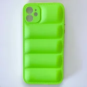 Infostyle Silikonski ovitek Waves za iPhone 12 Pro Max Zelena/TPU silikon