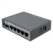 Mikrotik MikroTik RB750Gr3 hEX S usmerjevalnik, 5x Gigabit Ethernet, 950 MHz