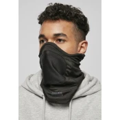 Elastic neck gaiter in black