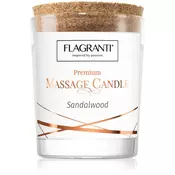 Flagranti Massage Candle Sandal Wood masažna sveča 70 ml