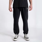 La Terra Muški donji deo trenerke Nero cuffed, Crni