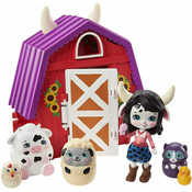 Mattel Enchantimals Skrivno zatočišče za najboljše prijatelje Cambrie Cow