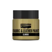 Pentart glamour barva za tekstil in usnje 50 ml - šampanjec