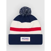 Mons Royale Mccloud Merino Pom Pom Beanie navy