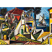 Eurographics - Puzzle Pablo Picasso - Sredozemska pokrajina - 1 000 kosov