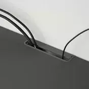 BESTA TV stalaža, tamnosiva, 120x40x64 cm