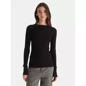 Patrizia Pepe Pulover 2K0337/K7S0-K103 Črna Slim Fit