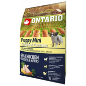 Ontario hrana za pse Puppy Mini Chicken & Potatoes, 2,25 kg