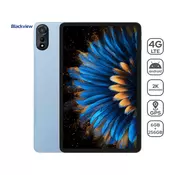 BLACKVIEW tablični računalnik MEGA 2, 6+256 GB, 12, IPS 2K, modra (Ice Blue), 4G LTE + ovitek + dodatki