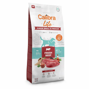Calibra Dog Life Junior Small & Medium Fresh Beef 12 kg