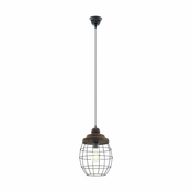 Eglo 49499 - Luster BAMPTON 1xE27/60W/230V