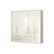 JELA PLAKAR P54A/PN - kolekcija Piano - Bež Lak/Bež Lak - 232x226x60 cm