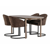 jedilnica set Dallas 4133 75x90x180cm